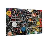 Wooden Puzzle 1000 Piece 75x50 CM, Math Formula Printed Cute Puzzle Game in Plastic Box for Family Entertainment and Brain Training Gifts