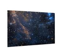 Wooden Puzzle 1000 Piece 75x50 CM, Starry Night Deep Outer Space Printed Cute Puzzle Game in Plastic Box for Family Entertainment and Brain Training Gifts