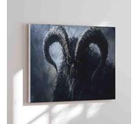 Wooden Puzzle 1000 Piece Adult Jigsaw Krampus Horror Christmas for Players Who Like to Challenge The Difficult and Unlock More Complex Patterns in Hd