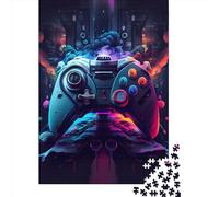 Wooden Puzzle 1000 Pieces Gamepad21 Jigsaw Creative Rectangular Puzzle Great Jigsaw Puzzle For Adults 1000pcs (75x50cm)