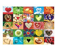 Wooden Puzzle 1000 Pieces Love is Everywhere Great Jigsaw Puzzles for Adults Dog Puzzles for Adults Toys Gift Family Decoration Puzzles