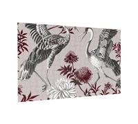 Wooden Puzzle 300 Piece 38x26 CM, Floral Herbs Botanical Engraving Printed Cute Puzzle Game in Plastic Box for Family Entertainment and Brain Training Gifts