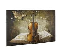 Wooden Puzzle 500 Piece 52x38 CM, Butterfly and cello Printed Cute Puzzle Game in Plastic Box for Family Entertainment and Brain Training Gifts