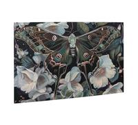 Wooden Puzzle 500 Piece 52x38 CM, moth that looks like a peacock Printed Cute Puzzle Game in Plastic Box for Family Entertainment and Brain Training Gifts