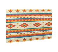 Wooden Puzzle 500 Piece 52x38 CM, Native American-Pattern Printed Cute Puzzle Game in Plastic Box for Family Entertainment and Brain Training Gifts