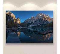 Wooden Puzzle 500 Piece Adult Jigsaw Beautiful Autumn Scenery of The Italian Lakeside Parent-Child Family Fun Leisure Puzzle Beginners