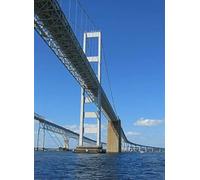 Wooden Puzzle 500 Piece Adult Jigsaw - Chesapeake Bay Bridge View from The Water Colorful Jigsaw Puzzles for Adults and Teens Puzzle Toys Wooden Gifts
