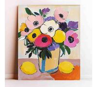 Wooden Puzzle 500 Pieces for Adults Retro Wall Color Wall Color Flowers for Players Who Like to Challenge The Difficult and Unlock More Complex Patterns in Hd