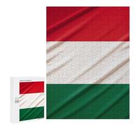 Wooden Puzzle for Adults, Italy Flag Printed Puzzle for Adults, Comes with A Beautiful Box