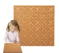 Wooden Puzzle for Adults - Wooden Puzzle Board, Educational Thinking Games | Logical Brain Teaser Set with Artistic Patterns, Motor Skills Training Toy Supplies for