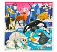 Wooden Puzzle for Kids 3 4 Year Olds - Educational Toddler Puzzles