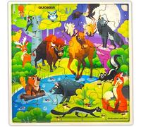Wooden Puzzle for Kids 3 4 Year Olds - Educational Toddler Puzzles