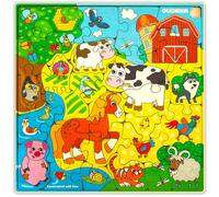 Wooden Puzzle for Kids 3 4 Year Olds - Educational Toddler Puzzles