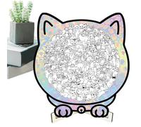 Wooden Puzzle Toys | Cat Shaped Cute Toys | Wooden Animal Jigsaw Puzzles | for Women Kids Children Teenagers Son Daughter Teens