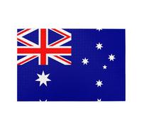 Wooden puzzle with 1000 pieces WZYWHJ Australian flag Prints challenging for home leisure and entertainment suitable for adults and children