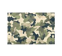 Wooden puzzle with 1000 pieces WZYWHJ camo woodland camoflage Printing challenging for home leisure and entertainment suitable for adults and children