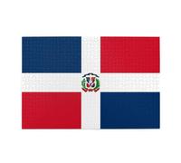 Wooden puzzle with 1000 pieces WZYWHJ Dominican Republic Pattern challenging for home leisure and entertainment suitable for adults and children