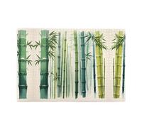 Wooden puzzle with 1000 pieces WZYWHJ Ink Bamboo Prints challenging for home leisure and entertainment suitable for adults and children