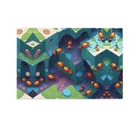 Wooden puzzle with 1000 pieces WZYWHJ Micro Ant Colony Prints challenging for home leisure and entertainment suitable for adults and children