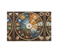 Wooden puzzle with 1000 pieces WZYWHJ Modern Horoscopes Prints challenging for home leisure and entertainment suitable for adults and children