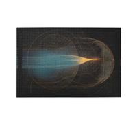 Wooden puzzle with 1000 pieces WZYWHJ Physics Print Printing challenging for home leisure and entertainment suitable for adults and children