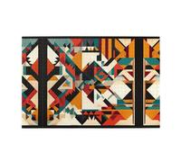 Wooden puzzle with 1000 pieces WZYWHJ Symmetrical pattern Pattern challenging for home leisure and entertainment suitable for adults and children