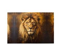 Wooden puzzle with 1000 pieces WZYWHJ The dull lion king Printing challenging for home leisure and entertainment suitable for adults and children