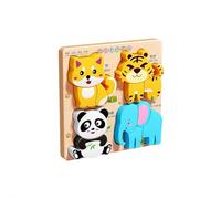 Wooden Puzzles for Toddler Peg Puzzle Toys, Wooden Jigsaw Puzzle Zoo Animal Patterns Puzzles for Learning Alphabet Number Shape Animal Dinosaur Vehicle