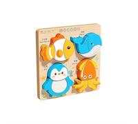 Wooden Puzzles For Toddler Peg Puzzle Toys, Wooden Jigsaw Puzzle Zoo Animal Puzzles For Learning Alphabet Number Patterns S