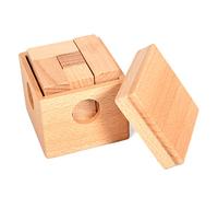 Wooden Puzzles Toy Brain Teaser Educational Puzzle Box Math Puzzle Toy for Kids and Adults