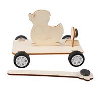 Wooden Quack Car Model Science Educational Toy Physics Teaching Tool for Students Learn Engineering Principles Quack Toy