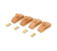 Wooden Quilt Hanger for Wall Display | Blanket Clips Tapestry Holder | Rustic Wood Decor Hooks for Home Living Room Bedroom | For Easy Install Space Saving | 4 Pack(Wooden clips)