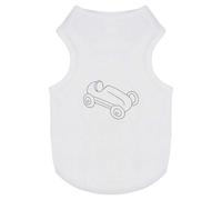 'Wooden Race Car' Pet Dog/Cat T-Shirt (PT00076029)