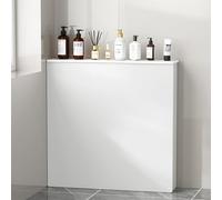 Wooden Radiator Cover Cabinet, Universal Radiator Covers for Home, Modern Minimalist Design, Easy Installation White 80 * 60 * 20cm