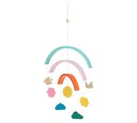 Wooden Rainbow Mobile