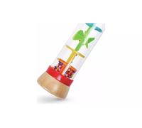 Wooden Rainmaker Musical Instrument, Colourful Rain Sound Stick, Educational Sensory Toy
