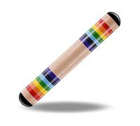 Wooden Rainstick Musical Instrument, Multicolor - Introduces Music & Rhythm, Promotes Dexterity & Creativity
