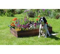 Garden Gear Wooden Raised Garden Bed (110X90Cm) X 2, Brown