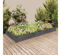 Wooden Raised Garden Bed Planter Box with Liner Outdoor Flower Herb Bed