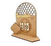 Wooden Ramadan Advent Calendar - Ramadan Calendar | Ramadans Advents Calendar Countdown, 2025 Ramadan Countdown Calendar, Countdown Calendar Cabinet