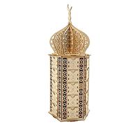 Wooden Ramadan Advent Calendar - Ramadan Calendar | Ramadans Advents Calendar Countdown, Eid Wooden Countdown Calendar Gabinet | Moon Star Lights Ramadan Calendar for Ramadan