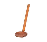 Wooden Raman Spoons - Japanese Soup Serving Utensils with Long Handle for Comfortable Grip | Natural Wood Kitchen Tool for Mixing and Eating | Kitchen Tableware Reuse