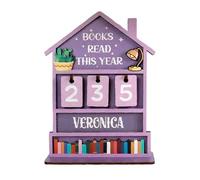 Wooden Reading Counter Readings Aid Suitable for Home Library Use Fostering Good Reading Routines Daily Wooden Trackers Aid for Clear Visual Progress Tracking in Books Helping Readers Monitor