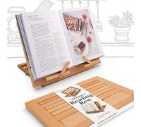 Wooden Reading Rest - Adjustable Cookbook Holder