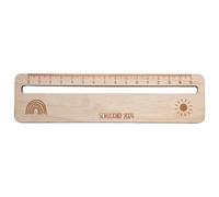 Wooden Reading Ruler - 60g Kids Tracking Tool, Educational Text Guide | Classroom Learning Aid, Student Reading Strip, Teacher Instruction Resource, Literacy Support Tool for Children Students