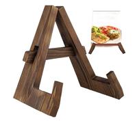 Wooden Recipe Book Stand - Cookbook Display on Kitchen Countertop, Foldable Reading Stand Organizer | Portable Kitchen Appliance for Baking, Learning for Men, Women, Teens, Girls, Fa