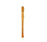 Wooden Recorder Eight-Hole Recorder 8-Hole All-Wooden Musical Instrument(Dark Khaki)