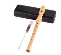 Wooden Recorder Wooden Recorder Learning 8 Hole High Pitched Flute Portable School Professional Instrument(Type 2)