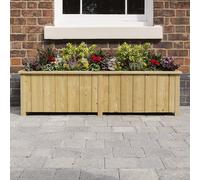 Rowlinson Heritage Rectangular Softwood Planter 139L (W)150Cm