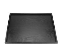 Wooden Rectangular Serving Tray Tea Serving Tray Wood Plate Rectangle Shape Solid Wood, Modern and Elegant, Snack Food Meals Serving Tray Plate for Home, Hotel, Restaurant